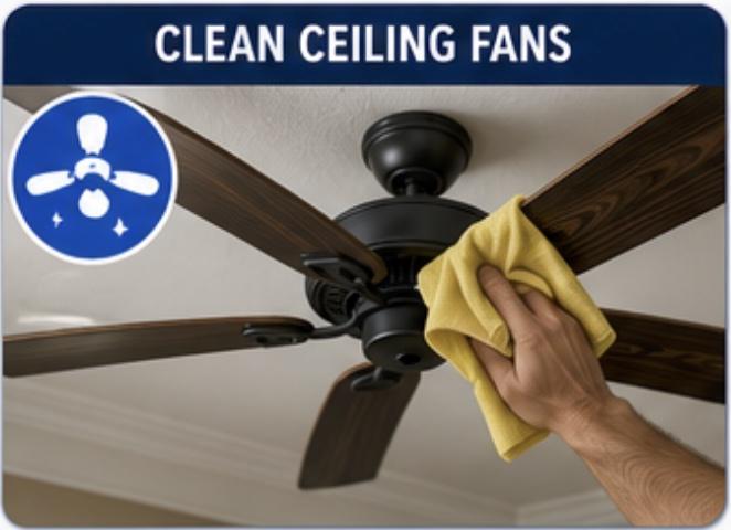 Clean Ceiling Fans